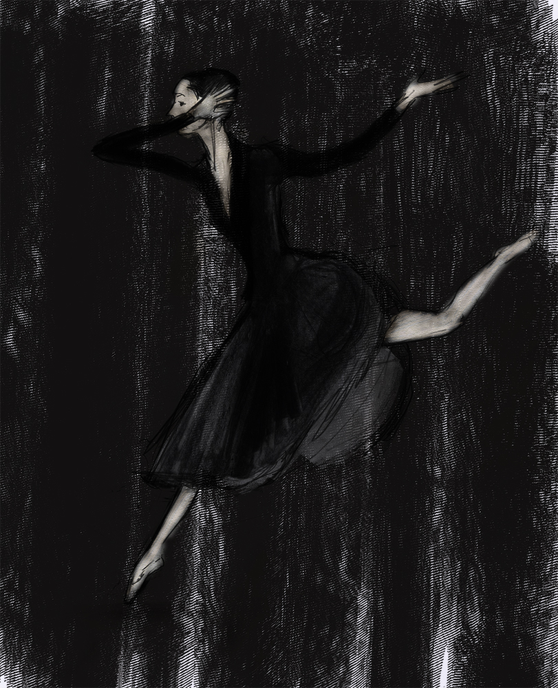 Mata Hari Dutch National Ballet artwork by Julian Wiliams